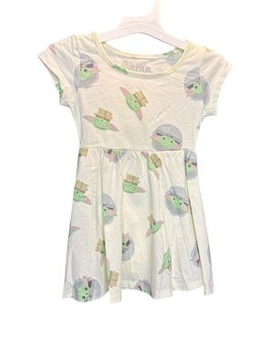 Star Wars White and Green Character Dress